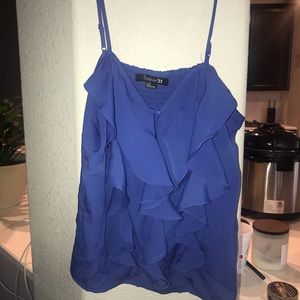Blue tank